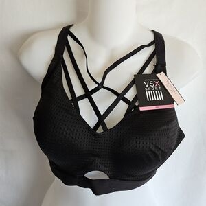 Victoria’s Secret VSX Sport Black Sports Bra – NWT